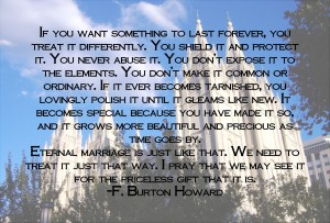 Eternal Marriage Quote by F. Burton Howard